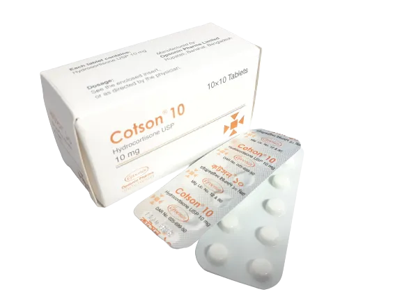 Tablet  Cotson 10mg (100 Pcs)